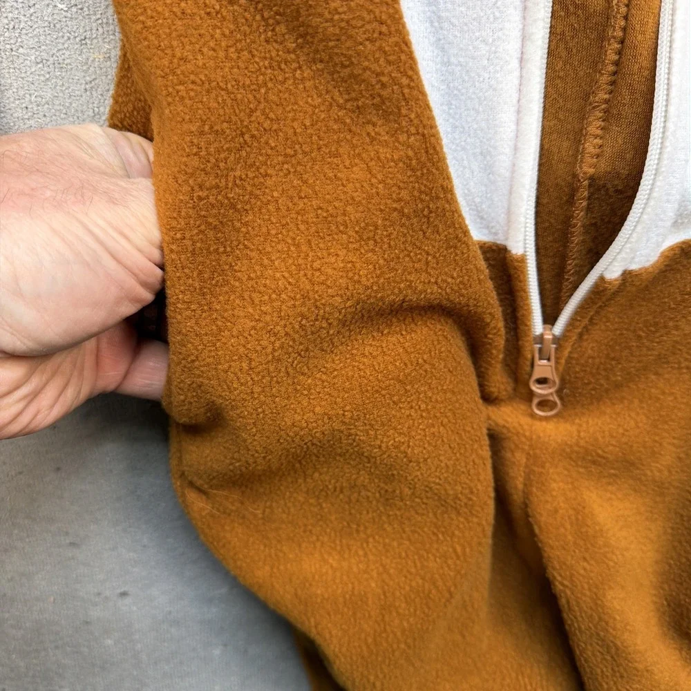 Buc-ee's Hooded‎ One Piece Pajamas Youth XS Beaver Sleeper